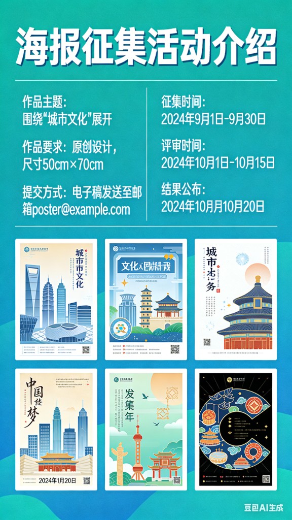 工信部 · 海报征集活动